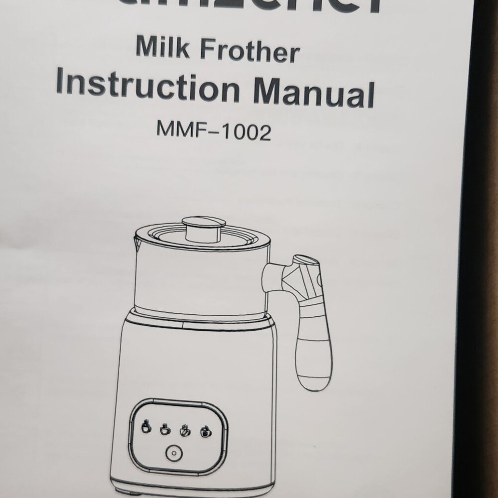 AMZCHEF Milk Frother and Steamer, 4-in-1 Electric Milk Warmer MMF-1002 - Picture 4 of 5